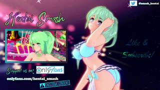 Yui telah lesbian seks dengan dia guru di dalam kelas.