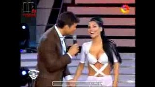 Silvina Escudero in spandex wit