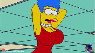 Marge ensenya els seus pits